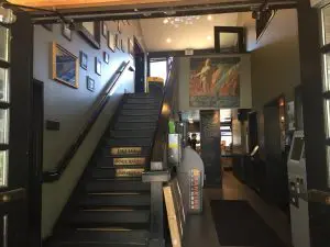 Staircase inside the Wicklow Pub