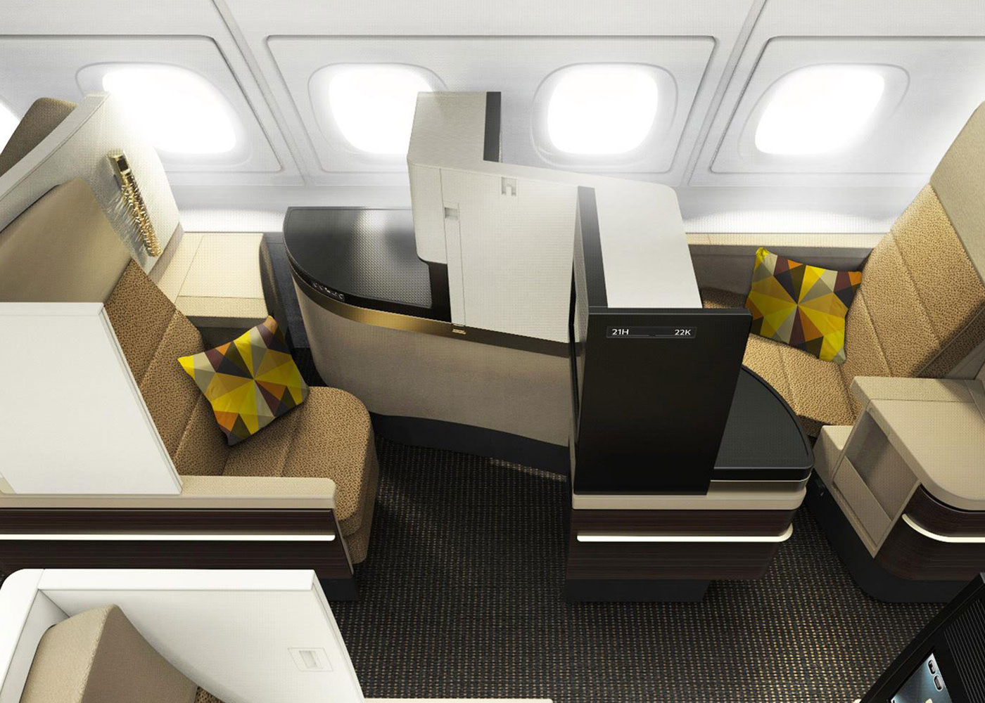 Etihad Business Class: Elegance and premium comfort.