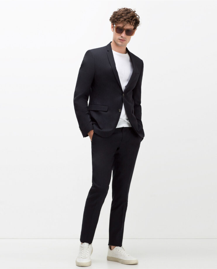 What color blazer would go with a white shirt and black trousers  Quora