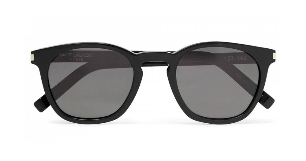 Saint Laurent D Frame Acetate Sunglasses