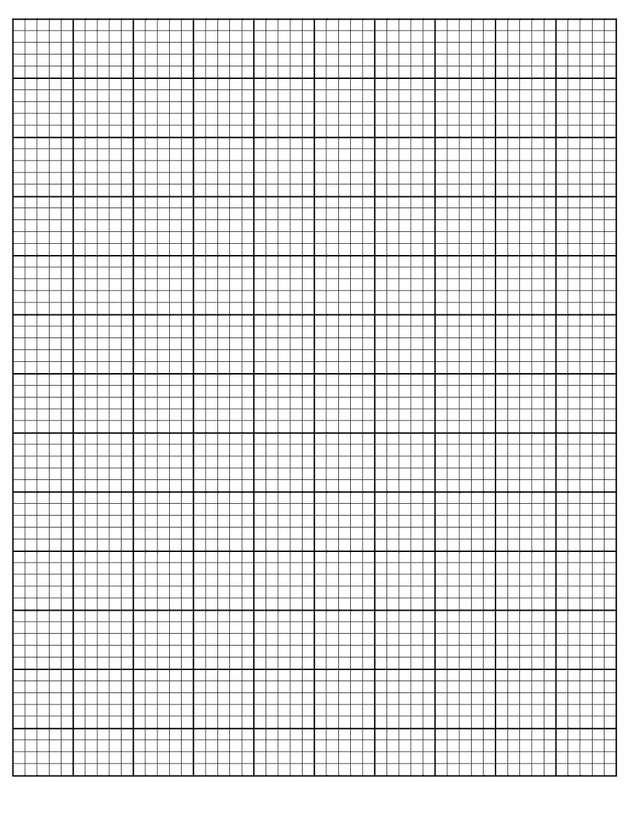 Printable Print Graph Paper