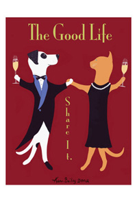 Art Print The Good Life