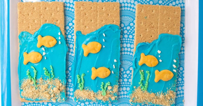 Ocean Themed Graham Crackers Dollar Tree