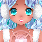 Anime Winter Makerover dress up game