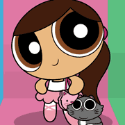 Cute Powerpuff Girl custom character