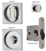 Modern Square Pocket Lock Privacy, Reguitti SDK092PV