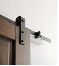 6-1/2 Foot Stainless Steel Barn Door Kit, AHI SIG510