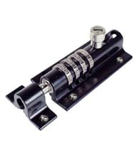 Combination Locking Slide Bolt, CB2000-BLK