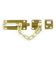 Door Security Chain With Doorbolt, Deltana CDG35