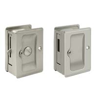 Double Pocket Door Privacy Lock Set, Deltana SDLA/SDAR