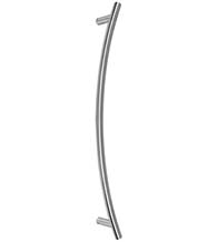 Curved Stainless Steel Door Pull, First Impressions BGH100CRVSS4