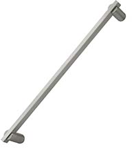 17 Inch Designer Brushed Stainless Steel Appliance Pull, Omnia AP-722/400-US32D