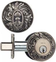 Single Cylinder Ornate Deadbolt, Omnia FLORDB