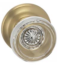 Traditional Classical Glass Door Knob, Omnia 566TD