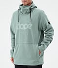 Cozy II Fleece Hoodie Men Faded Green, Image 7 of 7