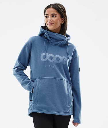 Cozy II W Fleece Hoodie Women Blue Steel