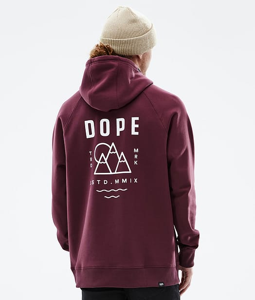 Common 2022 Hoodie Men Summit Burgundy