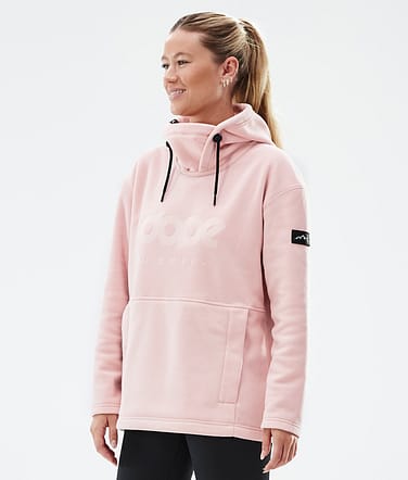 Cozy II W Fleece Hoodie Dames Soft Pink