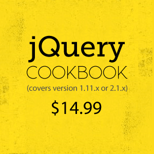 jQuery CookBook