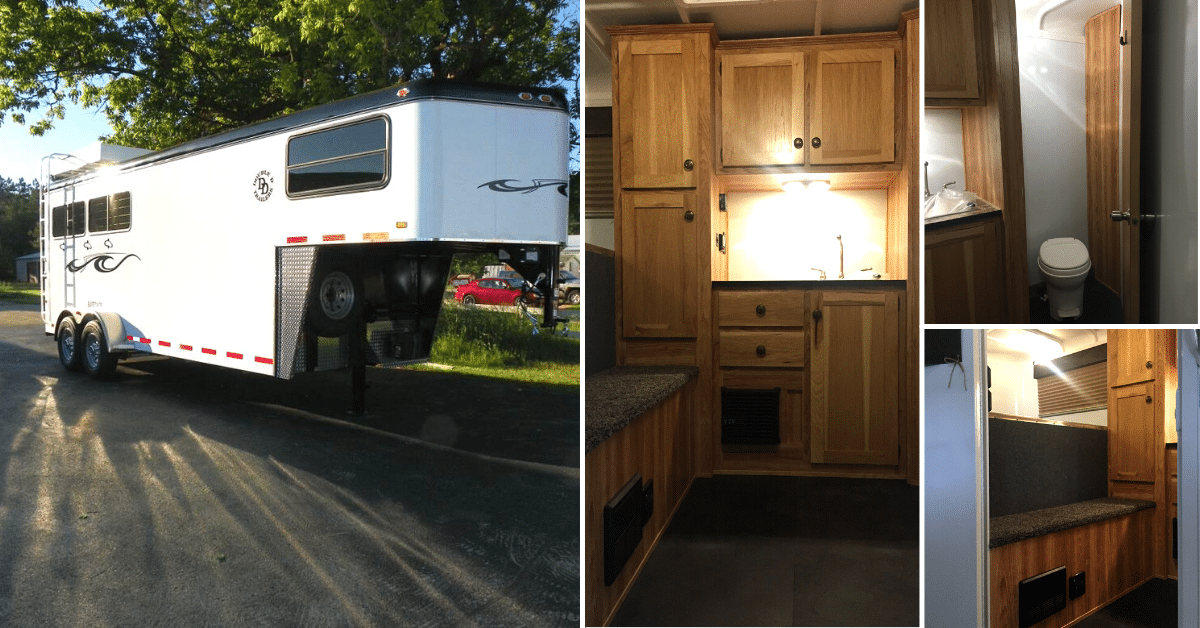 warmblood horse trailer for sale