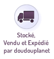 stocké, expédié et vendu par doudouplanet.com