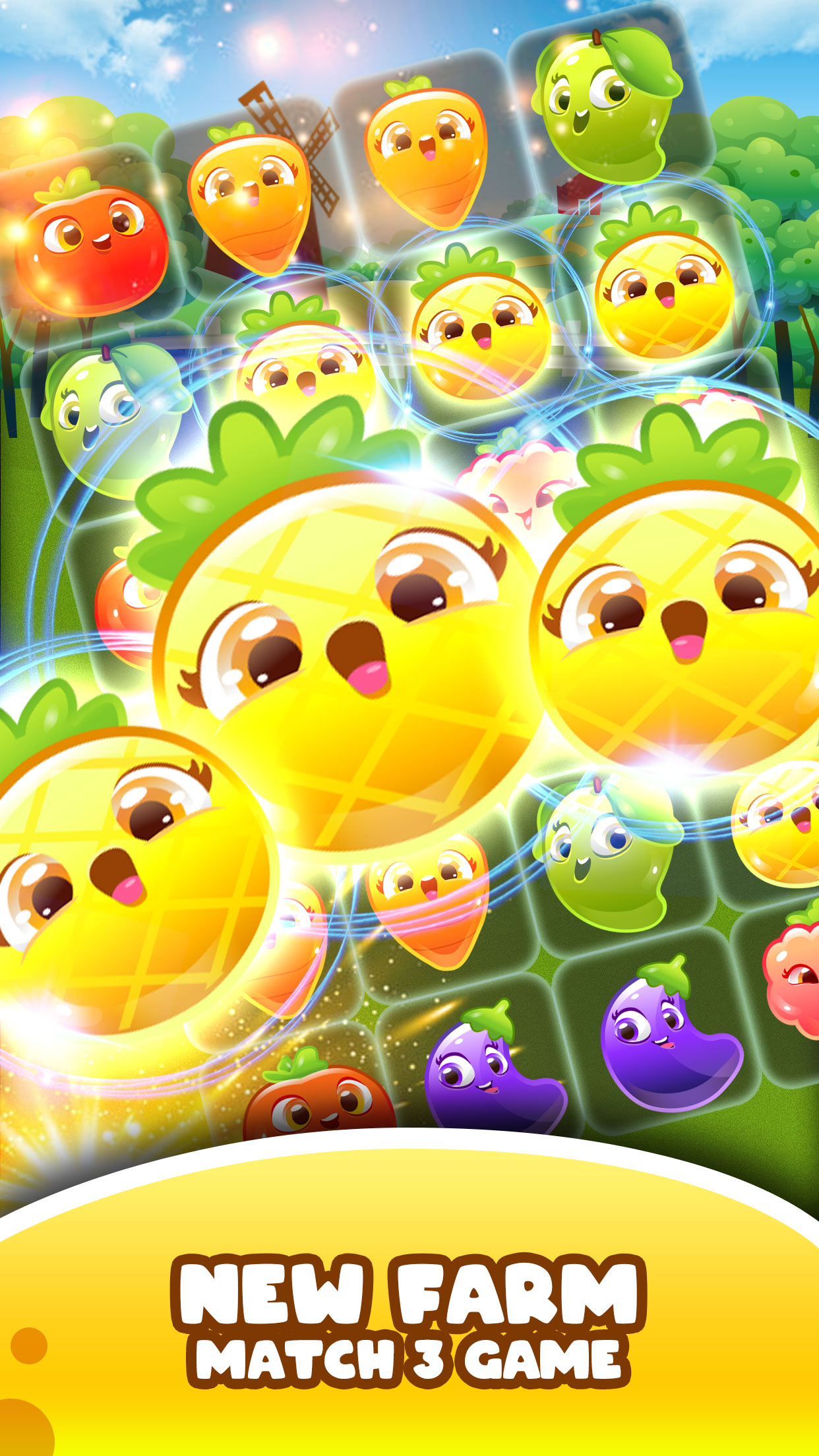 Buy Super Farm Match 3 Puzzle | Dovemobi.com