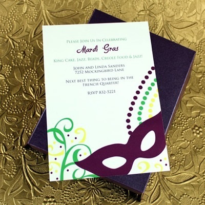 Invitation Template – Masquerade Mask | Download & Print