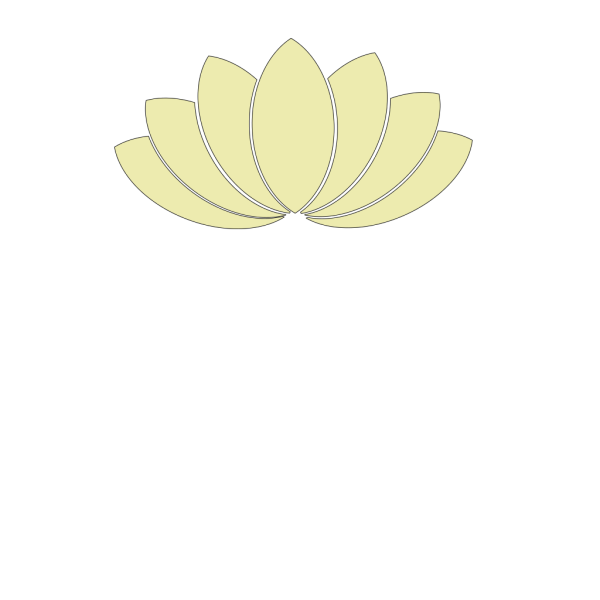 Cream Lotus Clipart PNG images