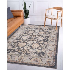 Asiatic Flores Farah Traditional Rug Blue - Multi