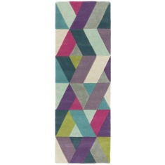 Asiatic Funk Chevron 02 Geometric Rug - Blue/Green