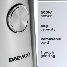 Daewoo SDA2697GE Wet & Dry Coffee & Spice Grinder