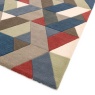 Asiatic Funk Chevron 01 Geometric Rug ( Multi- Coloured)