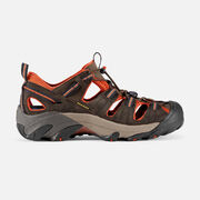 Keen Mens Arroyo II Leather Sandle - Black Olive/Bombay Brown