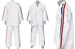 Karate Contact Kimono, Tricolours stripes