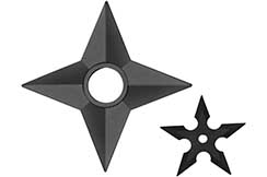 Shuriken 4 or 5 tips, Training - Rubber