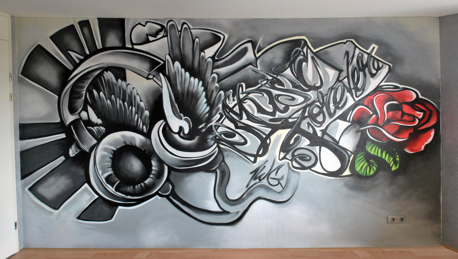 Graffiti Tattoo Drawing High-Quality