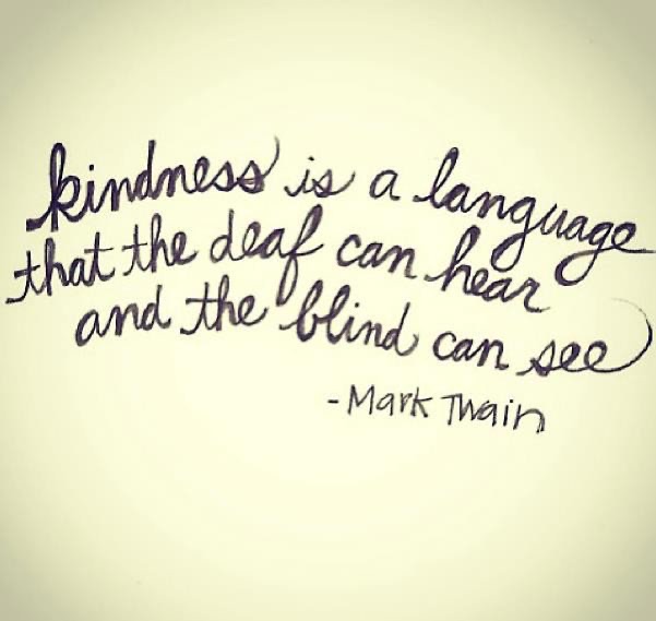 Kindness Mark Twain