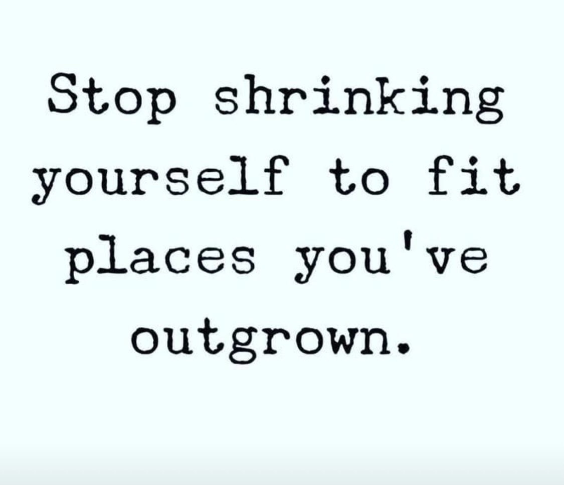 Stop Shrinking