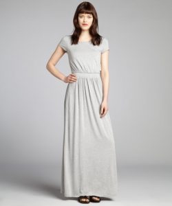 Jersey Knit Maxi Dress