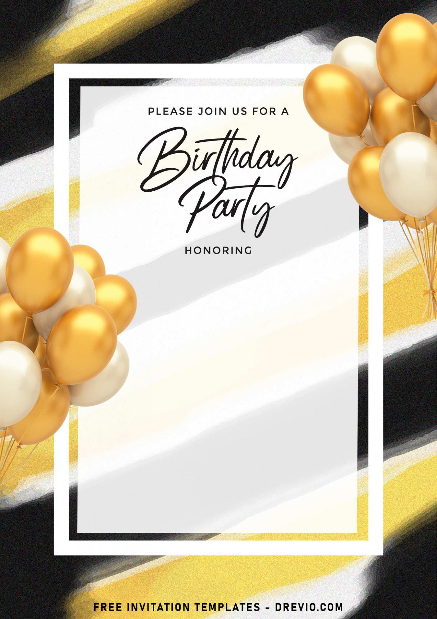 Elegant Party Invitation Templates