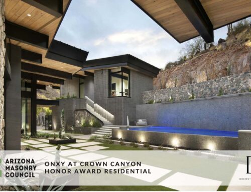 DW-Designed Onyx at Crown Canyon Wins Masonry Award 2024