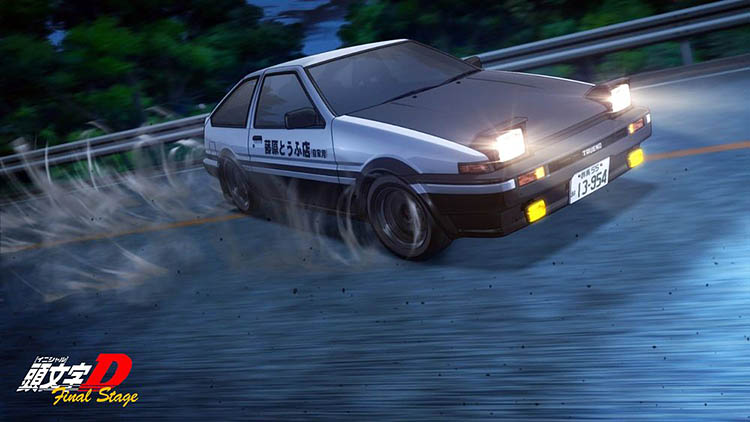 takumi fujiwara drift drifting touge