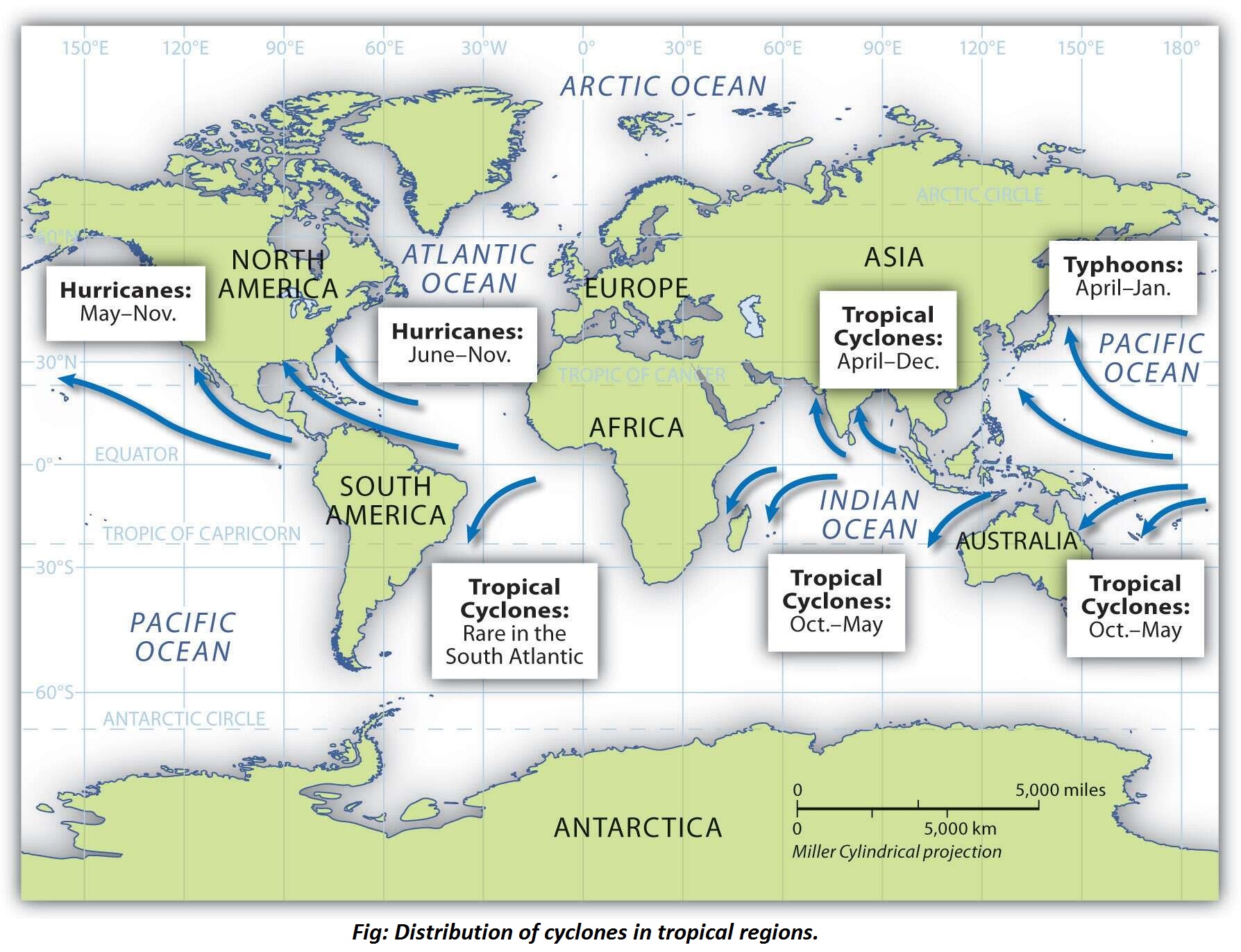 Extratropical Cyclone Map