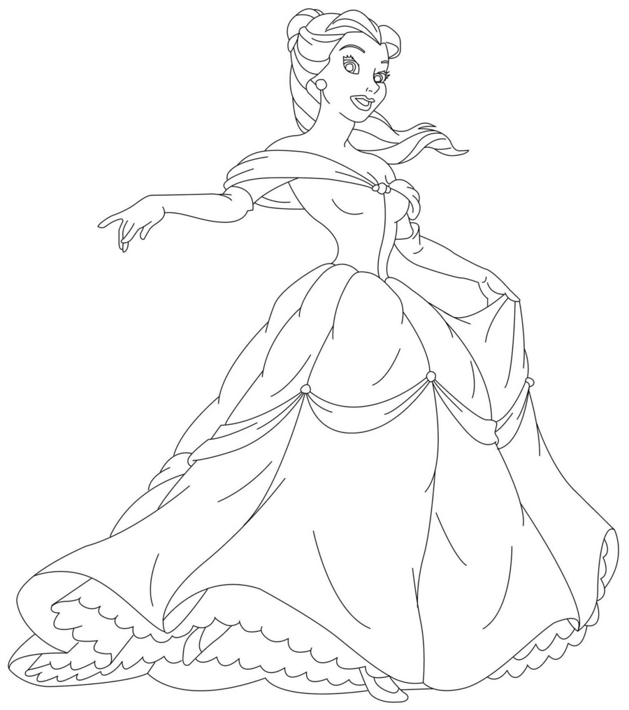 Princess Coloring Pages 2018- Dr. Odd