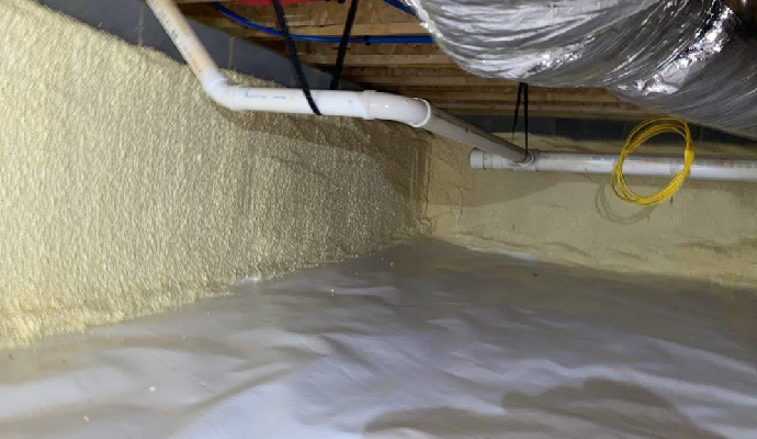 Choose to use spray foam insulation