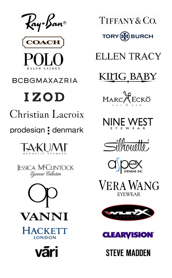 20 Most Famous Eyewear Brands And Logos Brandongaille Com - Bank2home.com