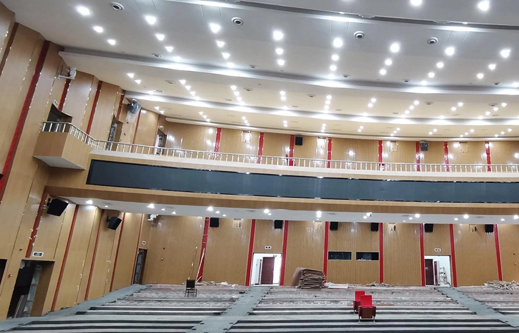 Professional Sound Reinforcement System for Yibin Airport Auditorium