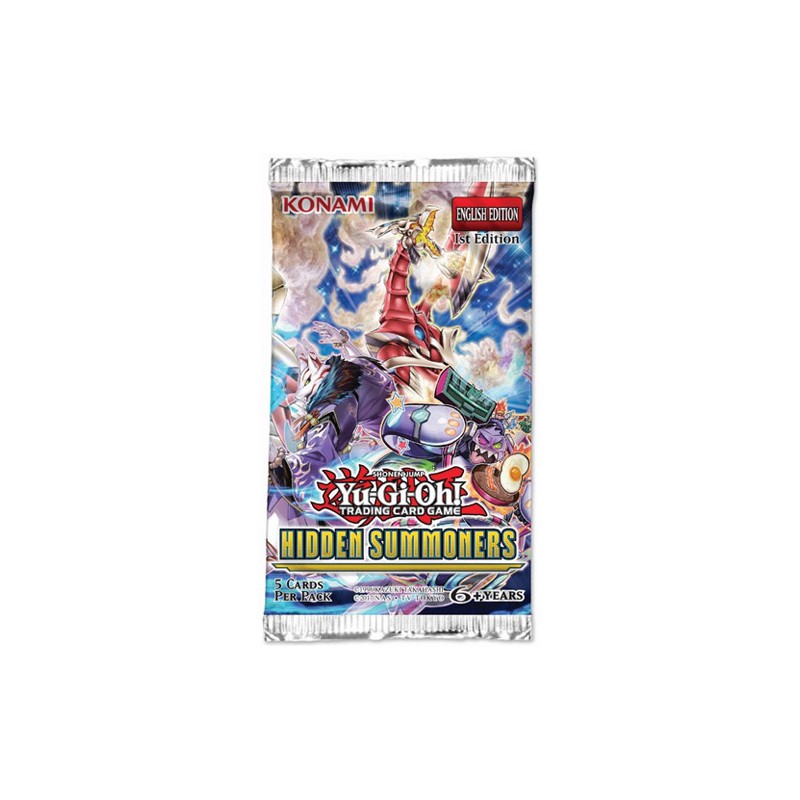 Yu-Gi-Oh! Invocadores Ocultos Booster - Duelshop