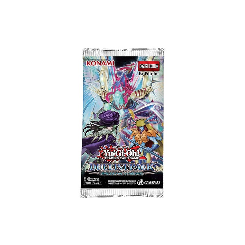 Yu-Gi-Oh! Pacote do Duelista: Guardiões Dimensionais Booster - Duelshop