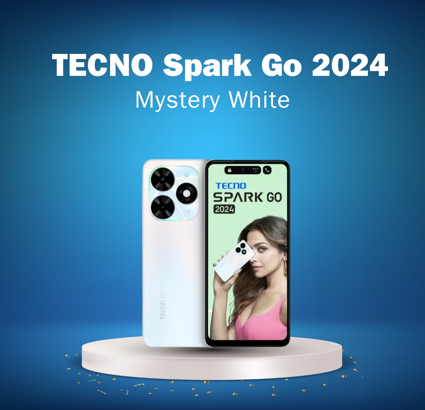 TECNO Spark Go 2024 Mystery White